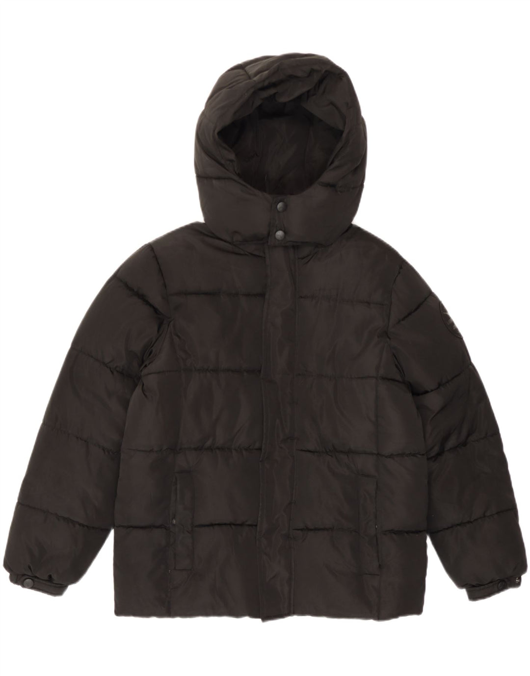 Giubbotto Imbottito Con Cappuccio Diadora Bambino 9-10 Anni Poliestere Nero