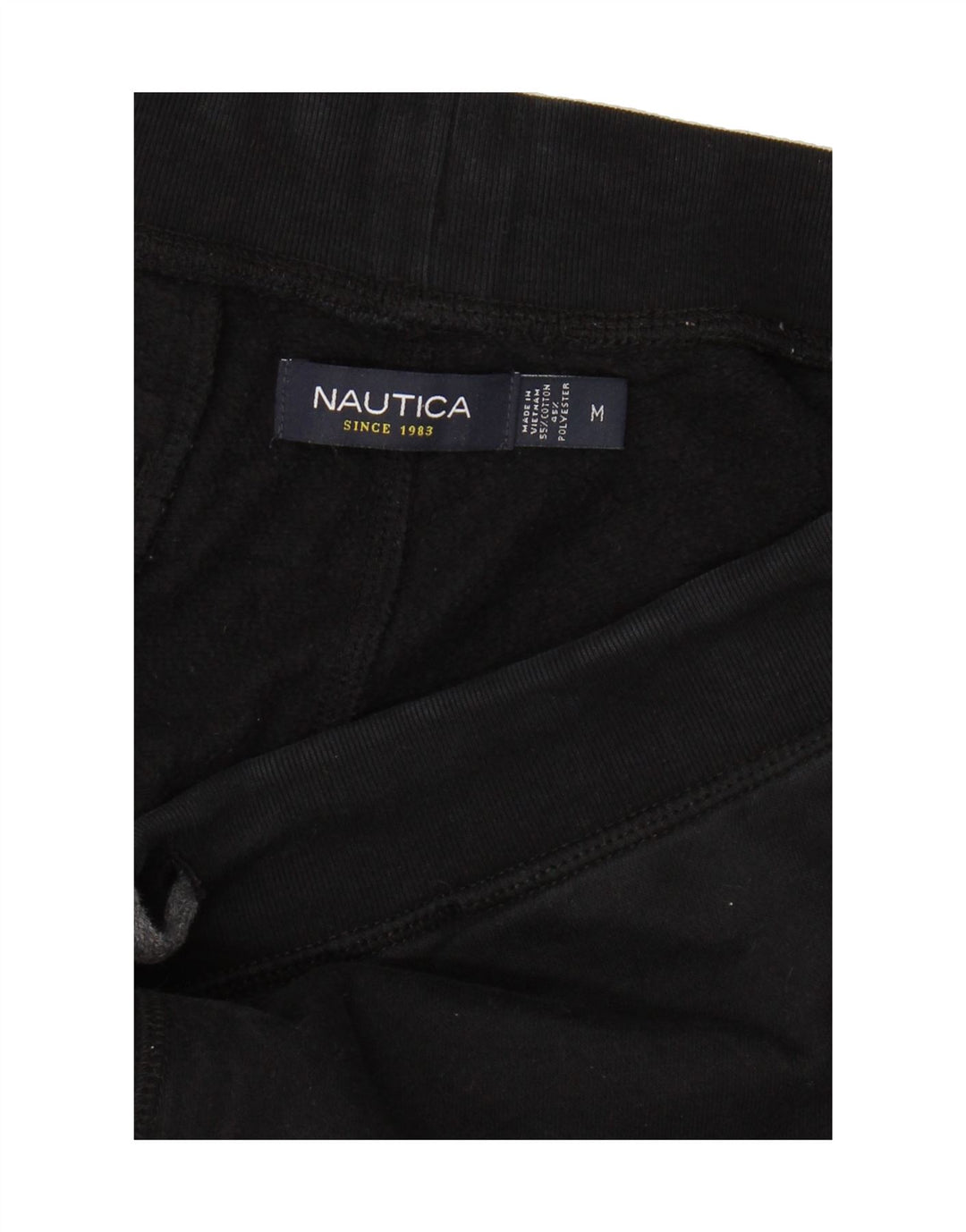 NAUTICA Mens Tracksuit Trousers Joggers Medium Black Cotton Vintage Nautica and Second-Hand Nautica from Messina Hembry 