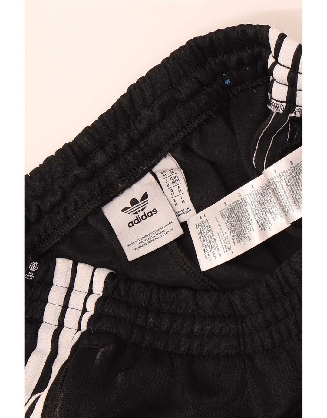 Adidas Pantalon de survêtement pour homme Noir moyen Polyester