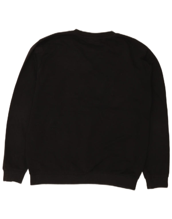 Fila Boys Graphic Sweatshirt Jumper 13-14 år Sort Bomuld