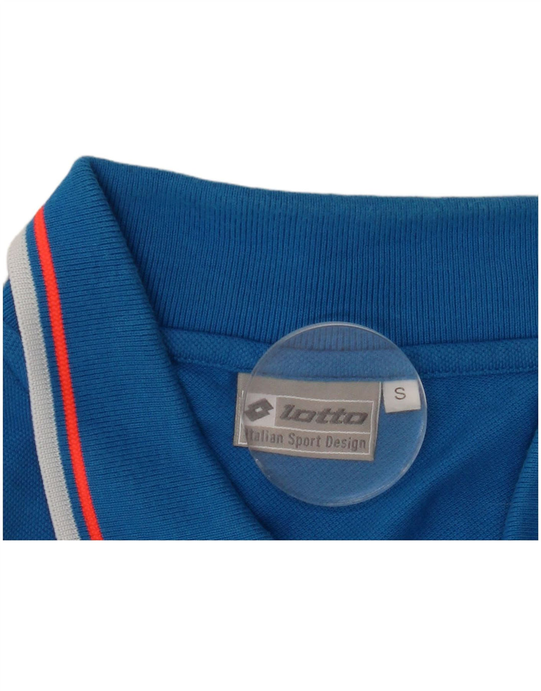 Lotto Mens Polo Shirt Small Blue Cotton