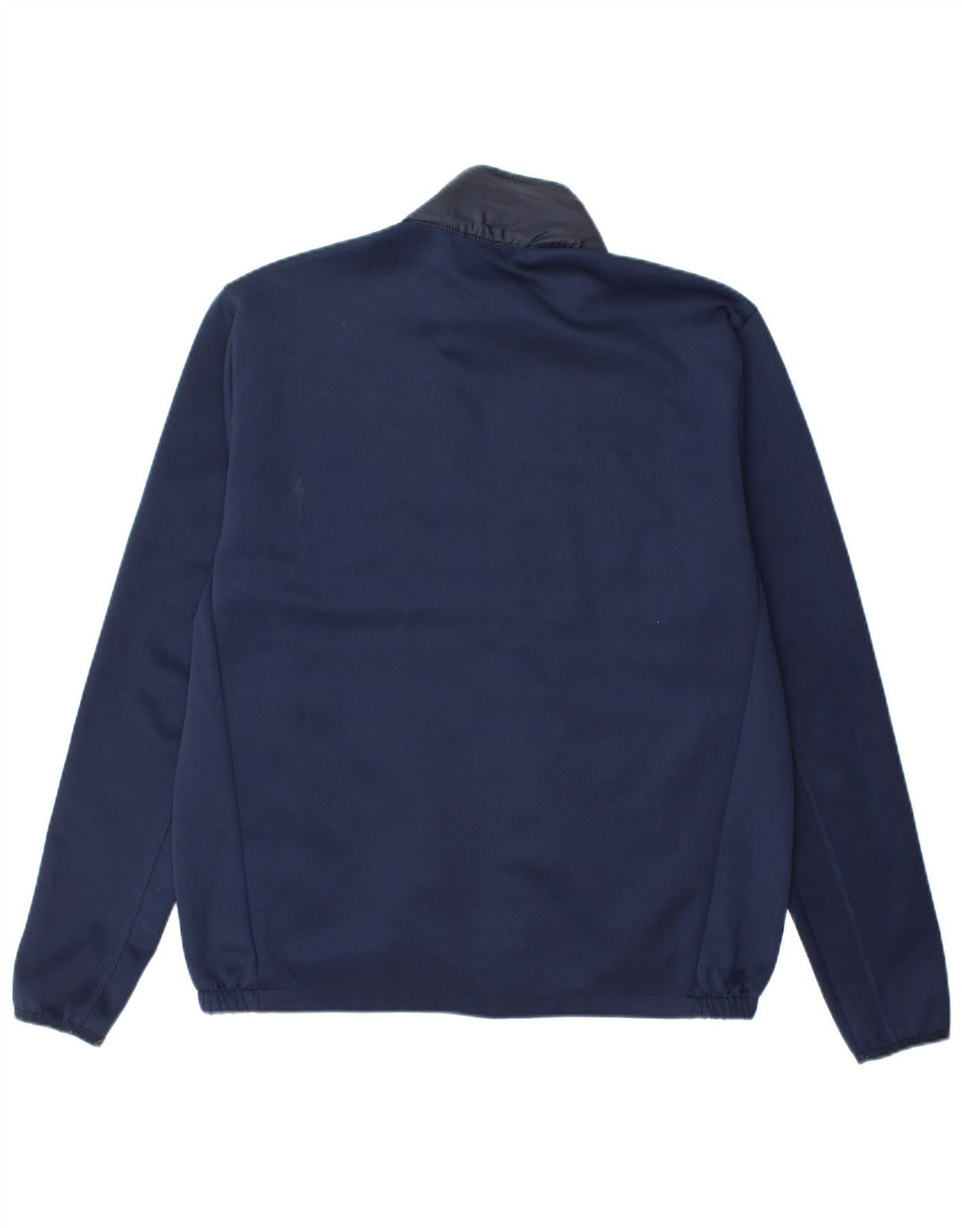 CALVIN KLEIN Mens Tracksuit Top Jacket Large Navy Blue Nylon