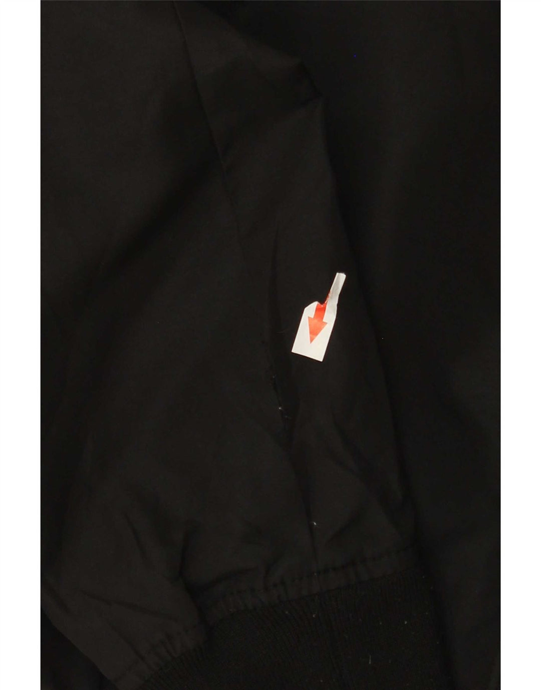Zara Mens Bomber Jacket UK 38 Medium Negro Poliéster