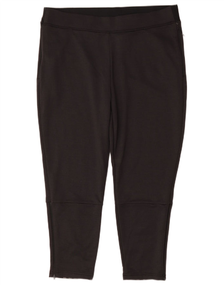 Adidas Træningsdragtsbukser til kvinder UK 16/18 Large Black Polyester