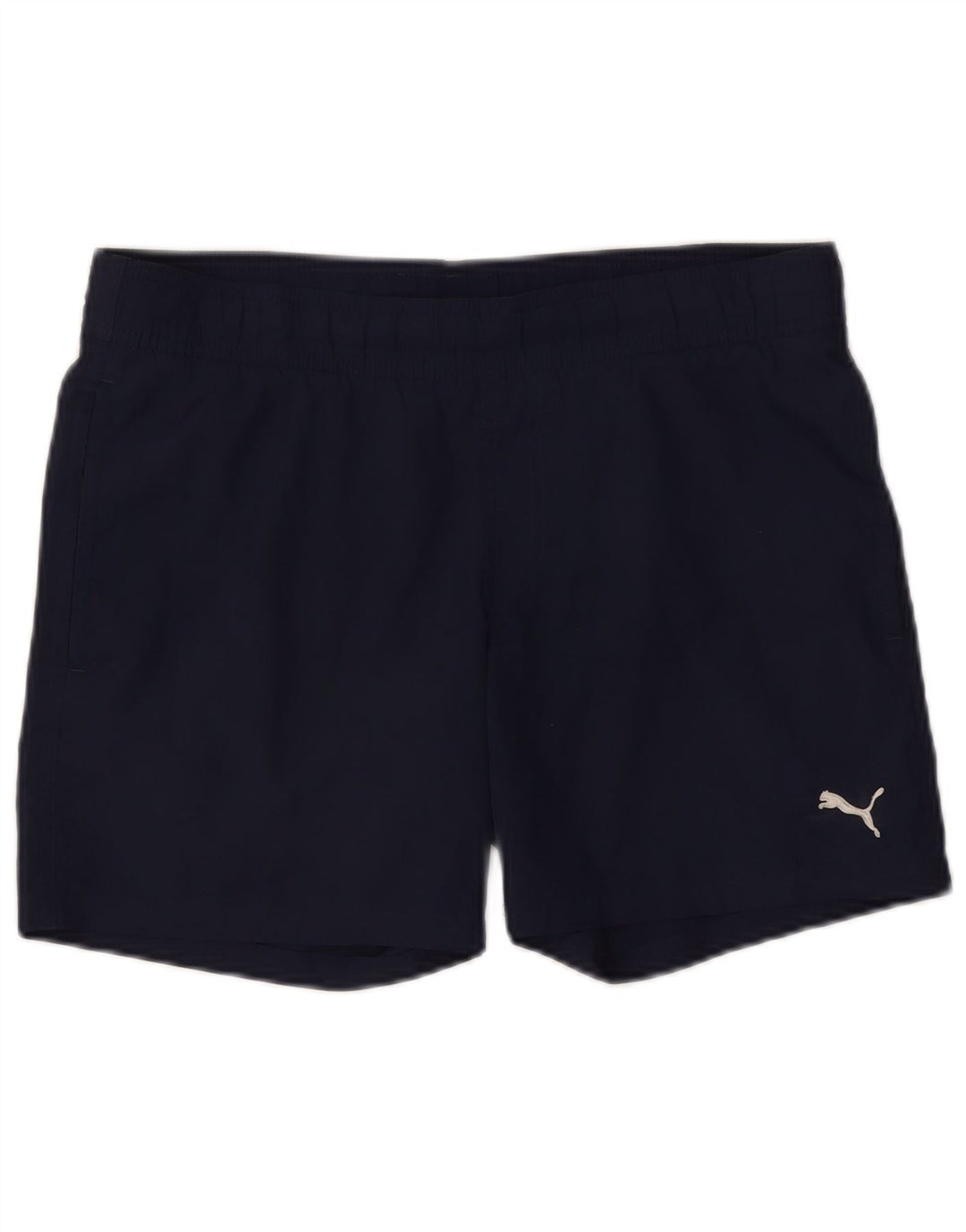 Puma Mens Sport Shorts Small  Navy Blue Polyester