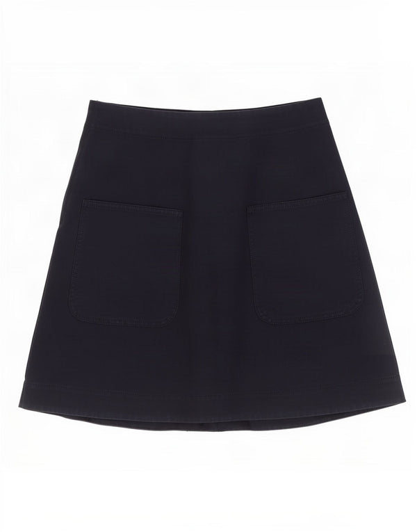 Cos Γυναικεία Φούστα Cargo Medium W28 Navy Blue Cotton