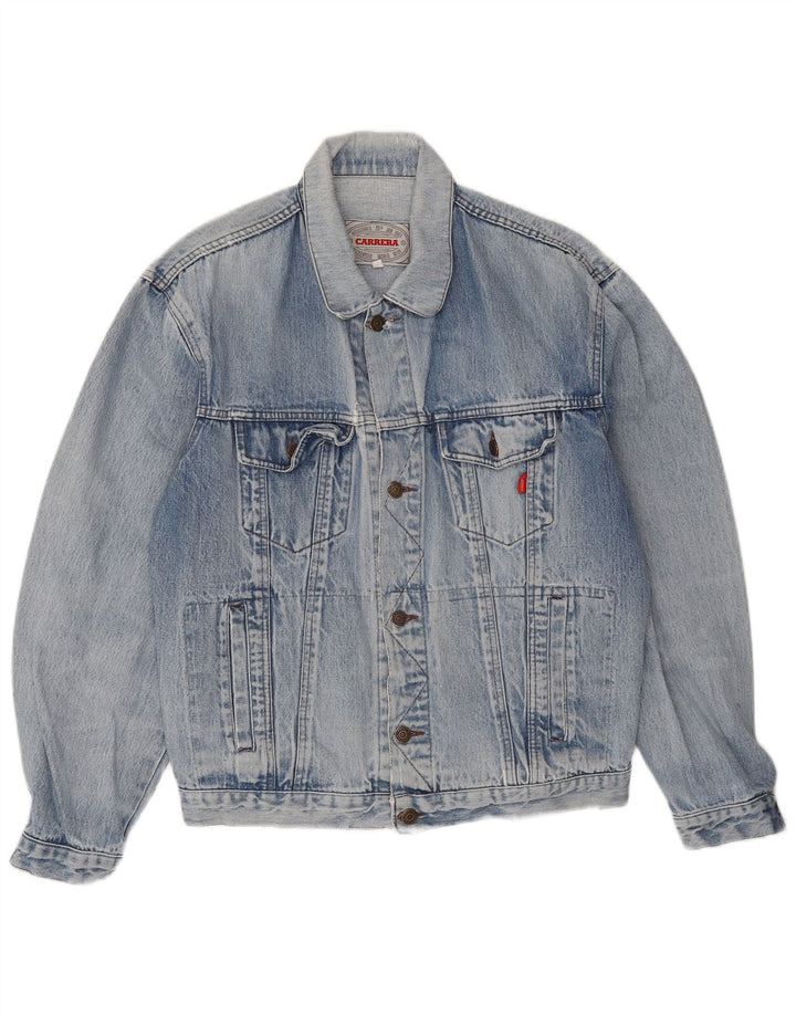 Carrera Womens Denim Jacket UK 42 XL Blue