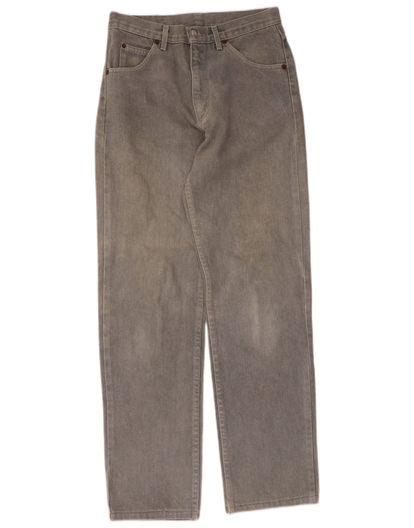 Rifle Herren Straight Jeans W30 L31 Graue Baumwolle