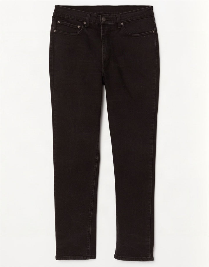 Jeans Levi's Uomo 531 Slim W36 L32 Cotone Nero