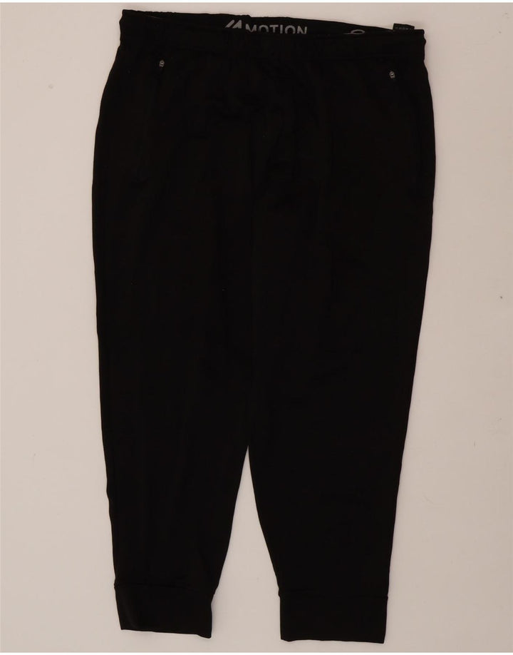 EDDIE BAUER Mens Tracksuit Trousers Joggers Large  Black Polyester Vintage Eddie Bauer and Second-Hand Eddie Bauer from Messina Hembry 