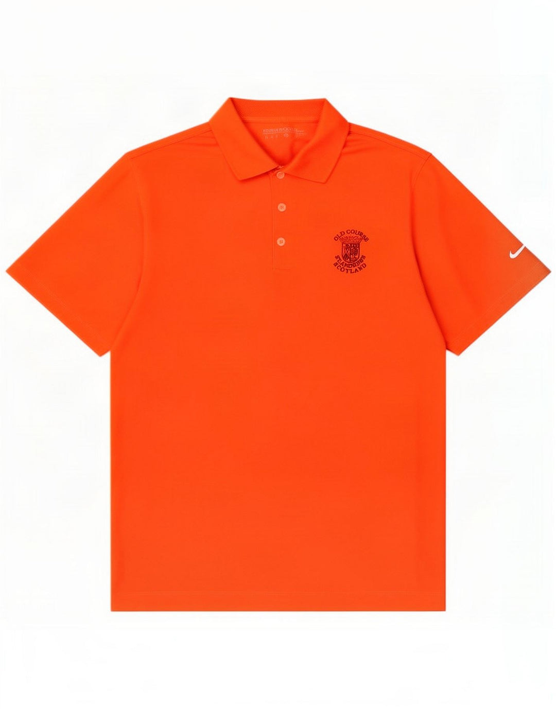 Męska koszulka polo Nike, średni pomarańczowy poliester