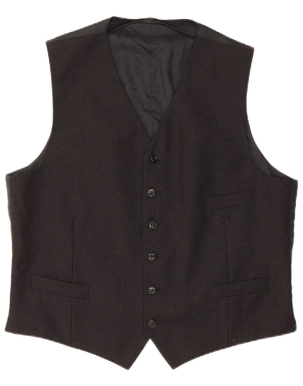 Vintage vest til mænd, medium sort