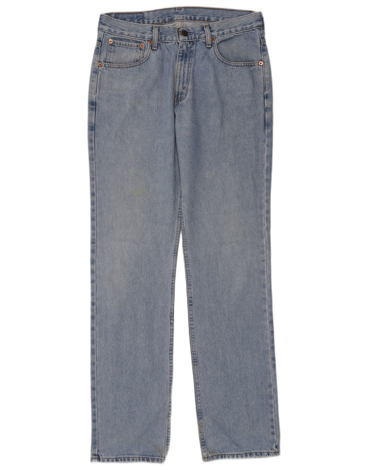 Levi's Mens 581 Straight Jeans W33 L34 Blue Cotton