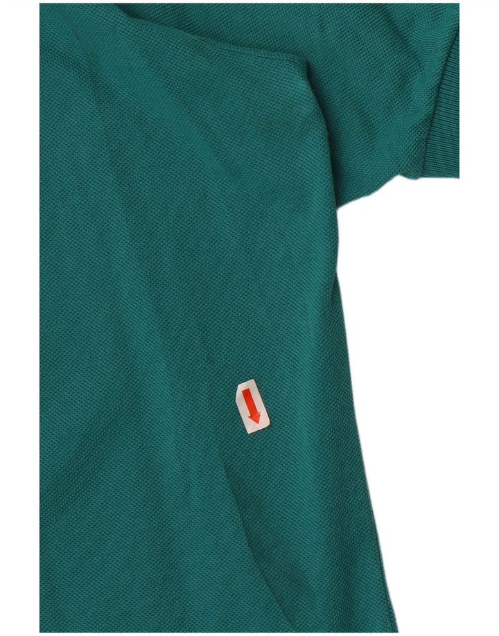Lacoste Mens Polo Shirt Size 5 Large Green Cotton