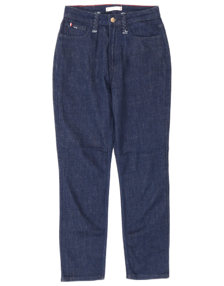 Tommy Hilfiger Dame Cigarette Slim Jeans W27 L28 Navy Blue