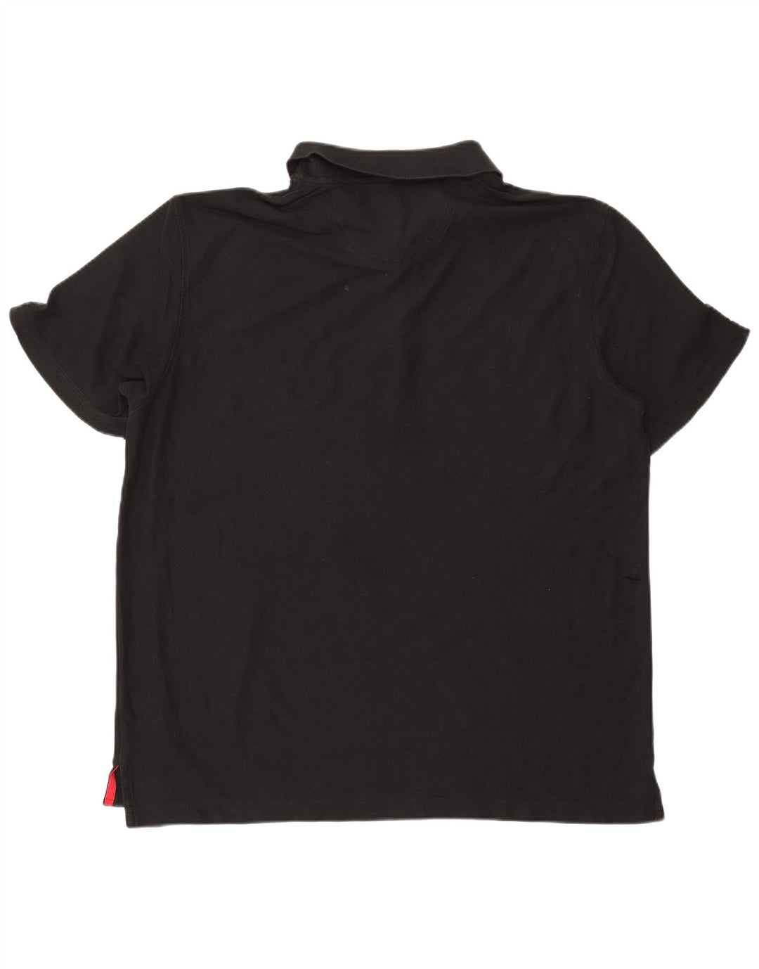 IZOD Mens Polo Shirt 2XL Black Cotton