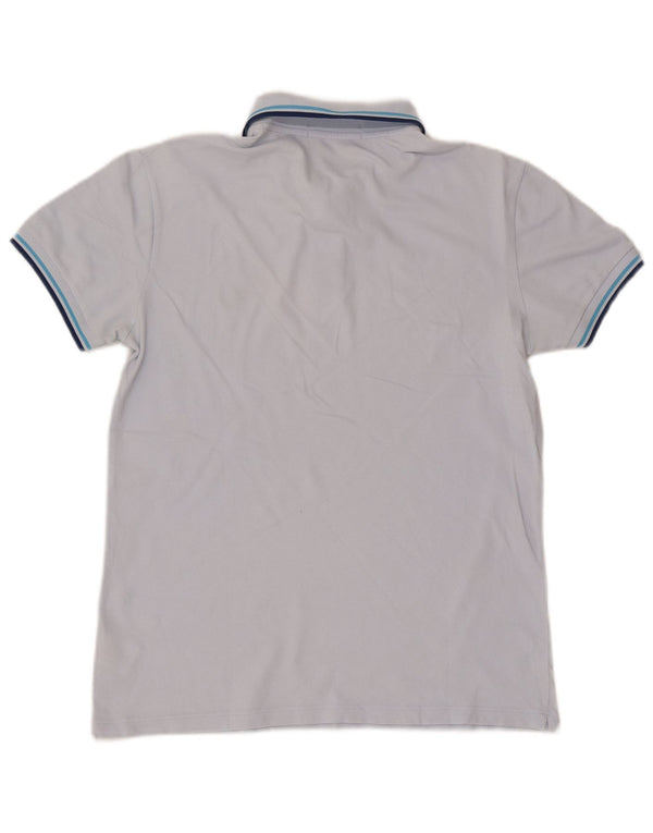 Fred Perry Herre poloshirt Medium blå stribet bomuld