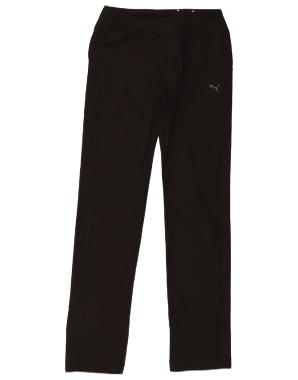 Pantaloni da tuta da donna Puma UK 12 Medium Nero Poliestere