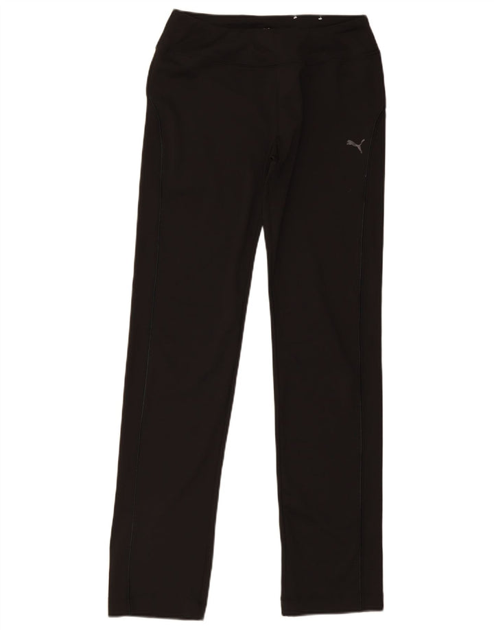 Pantaloni da tuta da donna Puma UK 12 Medium Nero Poliestere
