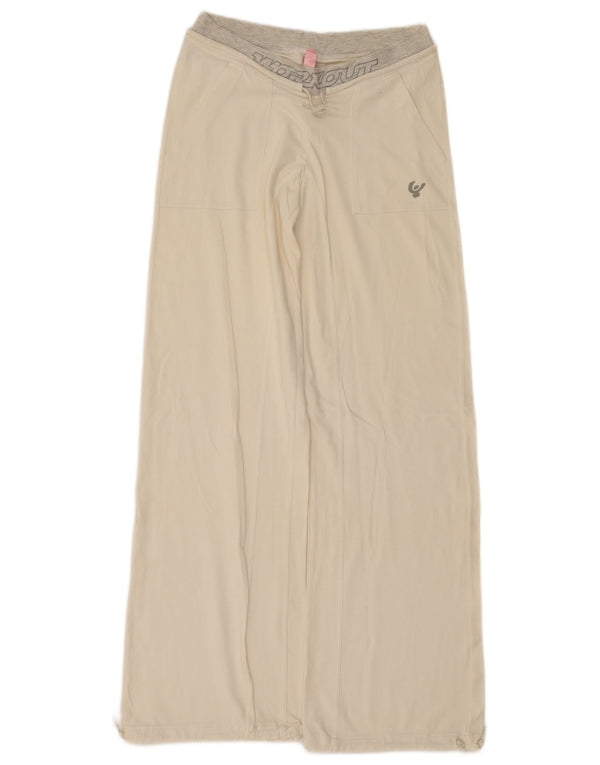 Freddy Womens Grafisk træningsdragt Bukser UK 12 Medium White Colourblock