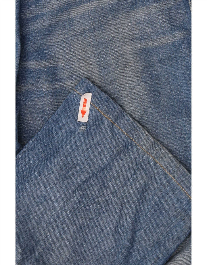 Levi's Damen 511 Slim Jeans W30 L28 Blaue Baumwolle