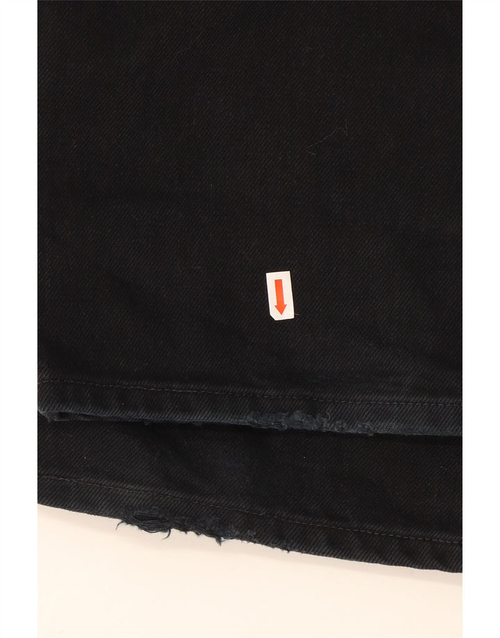 Mustang Mens Oregon Straight Jeans W38 L34 Black