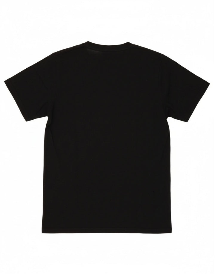 REEBOK Mens Graphic T-Shirt Top Large Black Cotton Vintage Reebok and Second-Hand Reebok from Messina Hembry 
