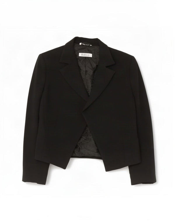 Marella Womens Bolero Jacket UK 12 Medium Black Polyester