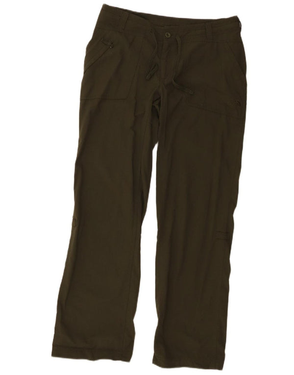 The North Face Womens Hiking Trousers US 8 Medium W30 L31 Khaki Nylon