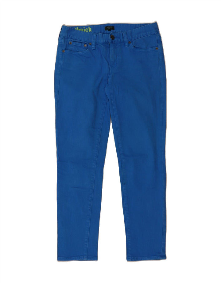 J. CREW Womens Toothpick Slim Jeans W27 L26 Blue Cotton Vintage J. Crew and Second-Hand J. Crew from Messina Hembry 