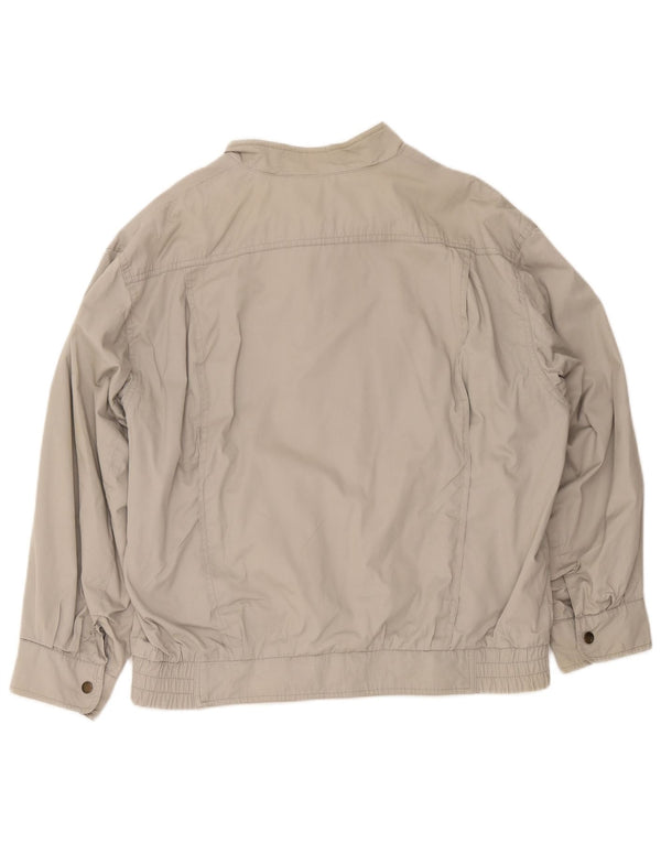 Jaqueta bomber masculina vintage UK 42 XL cinza