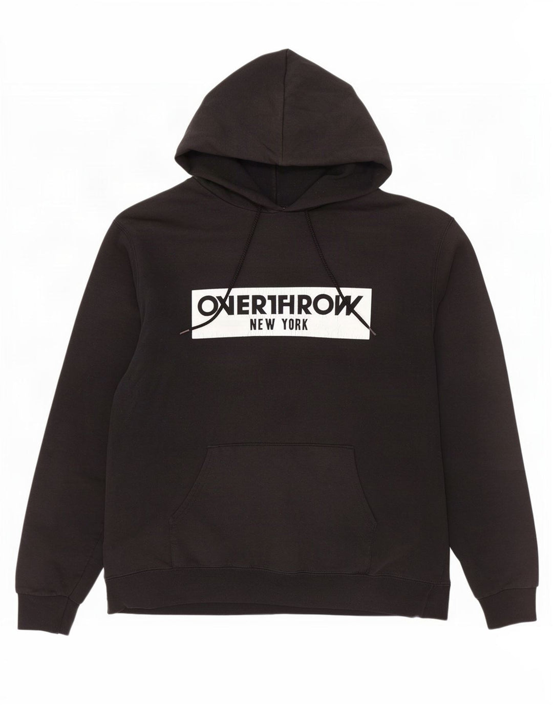 Champion Mens Graphic Hoodie Jumper Large Black