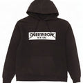 Champion Mens Graphic Hoodie Jumper Large Black