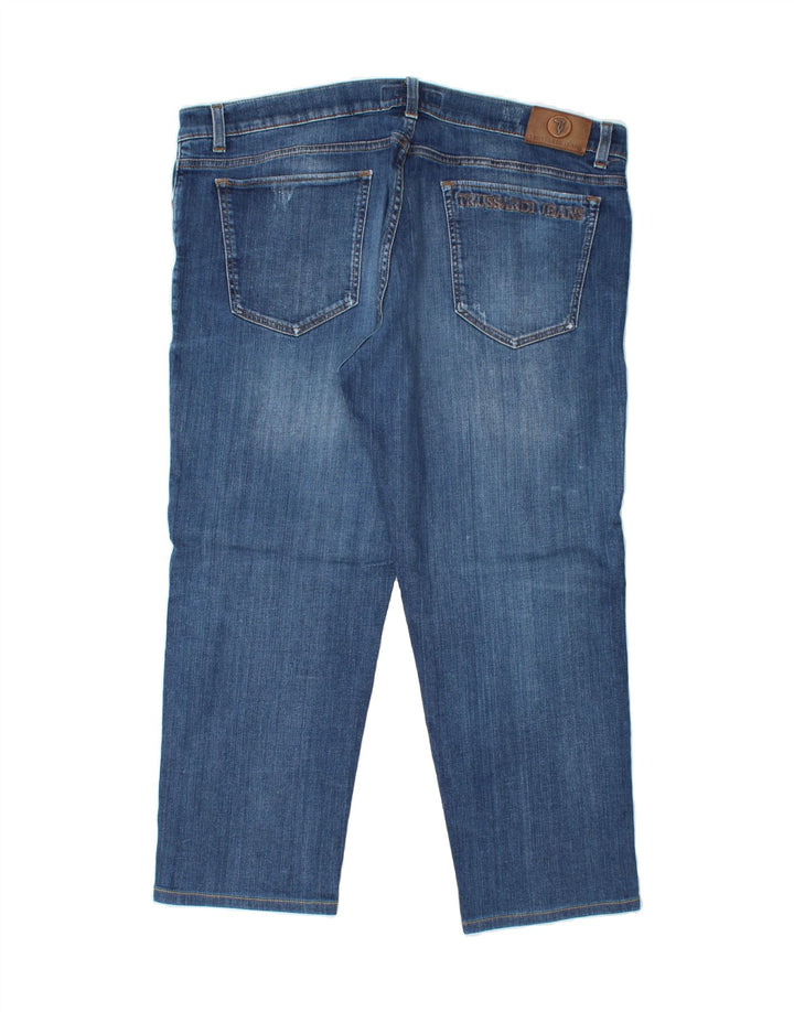 TRUSSARDI Mens Cropped Jeans W44 L27 Blue Vintage Trussardi and Second-Hand Trussardi from Messina Hembry 