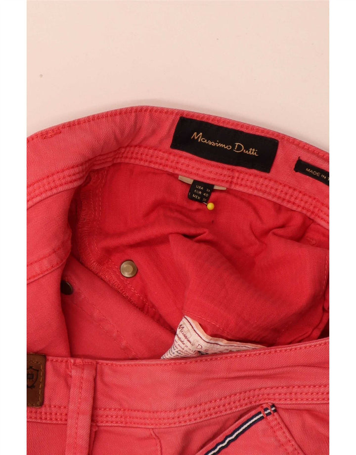 Massimo Dutti Ανδρικό Slim Jeans EU 40 Medium W31 L30 Pink