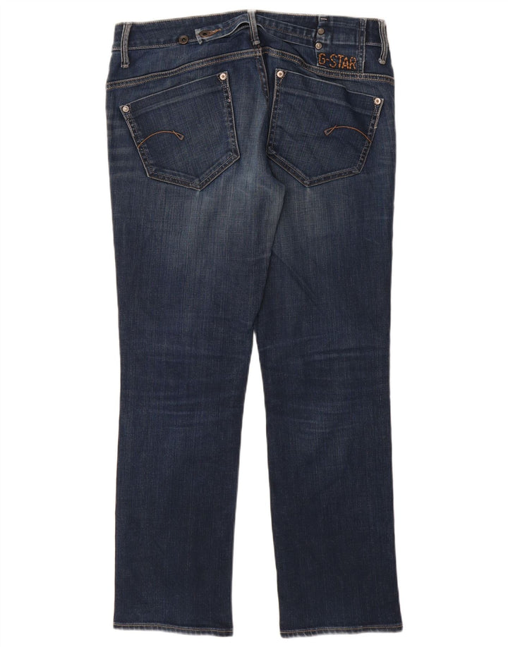 G-STAR Womens Straight Jeans W32 L30 Navy Blue