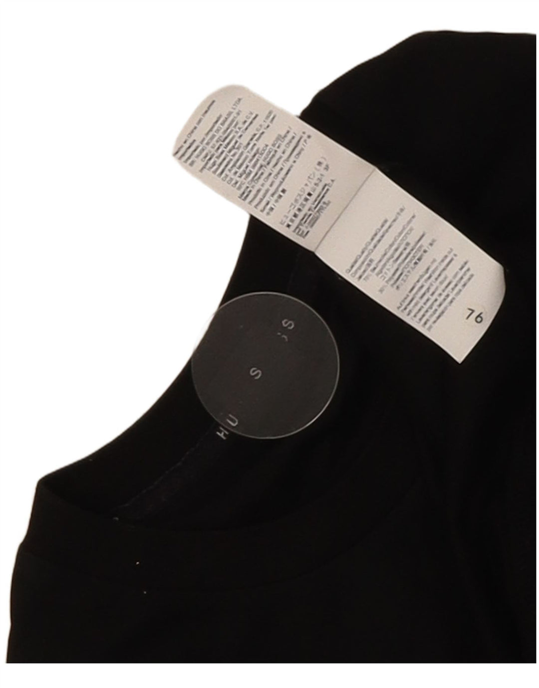 Hugo Boss Felpa grafica da uomo Maglione piccolo cotone nero