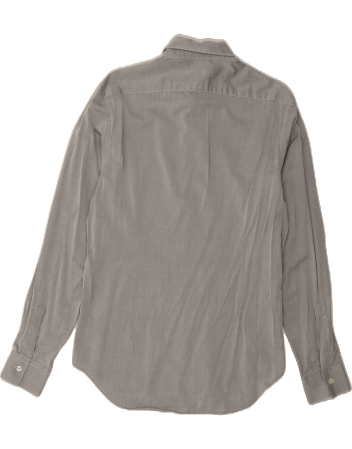 CALVIN KLEIN Mens Shirt Size 42 16 1/2 Large Grey Cotton Vintage Calvin Klein and Second-Hand Calvin Klein from Messina Hembry 