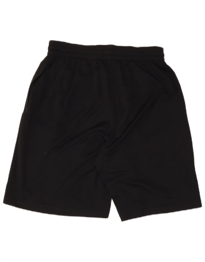 Nike Herre Dri Fit grafiske sportsshorts store sorte polyester
