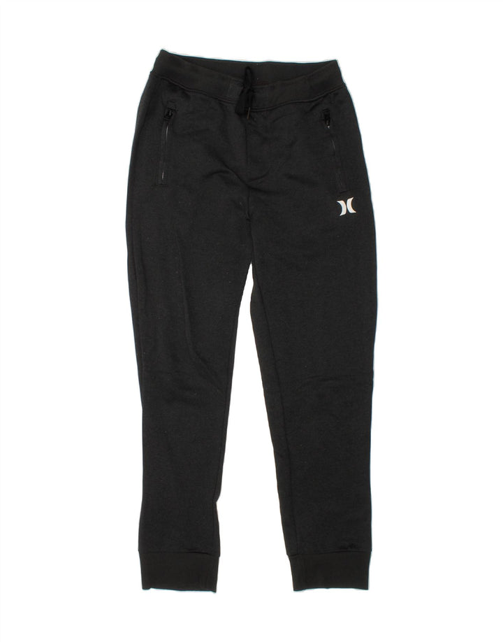HURLEY Boys Tracksuit Trousers Joggers 10-11 Years Medium Grey Polyester Vintage Hurley and Second-Hand Hurley from Messina Hembry 