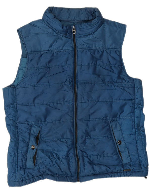 Pierre Cardin Chaleco acolchado para mujer UK 18 XL Azul