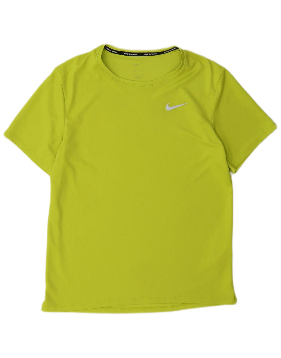 Nike Herre Dri Fit T-Shirt Top Lille Grøn Polyester