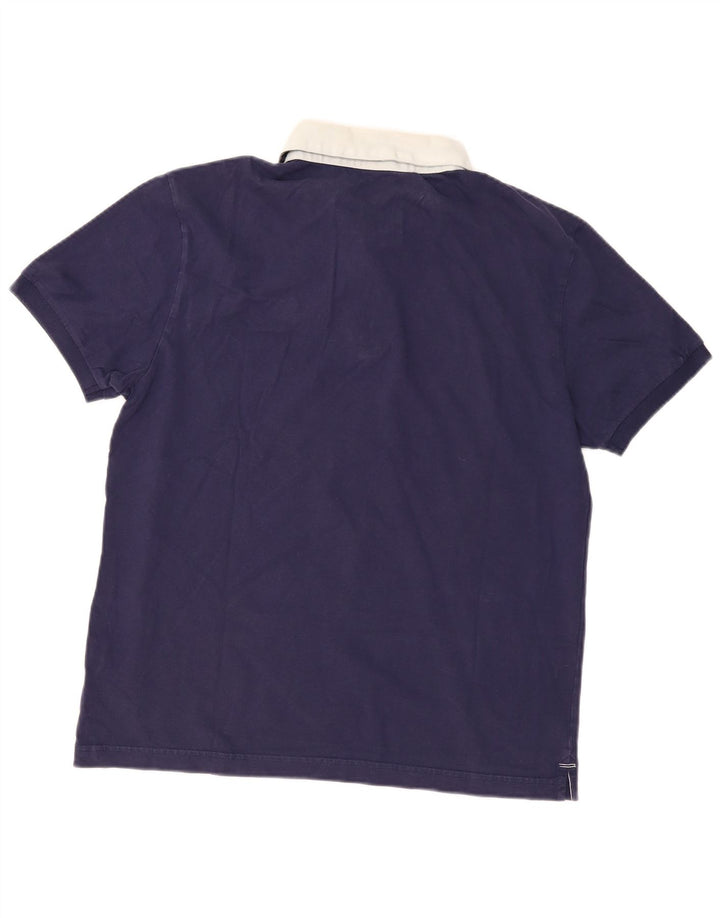 North Sails Mens Rugby Polo Shirt XL Navy Blue