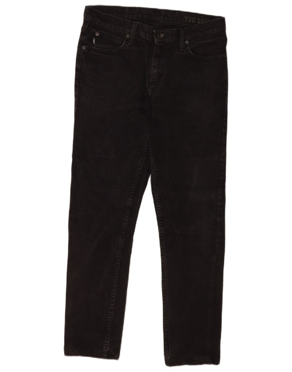 Vans Mens Slim Jeans W34 L29 Black Cotton