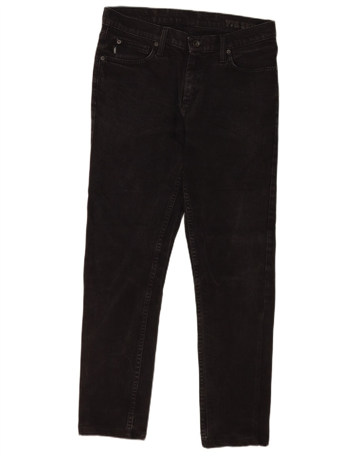 Vans Mens Slim Jeans W34 L29 Μαύρο βαμβακερό