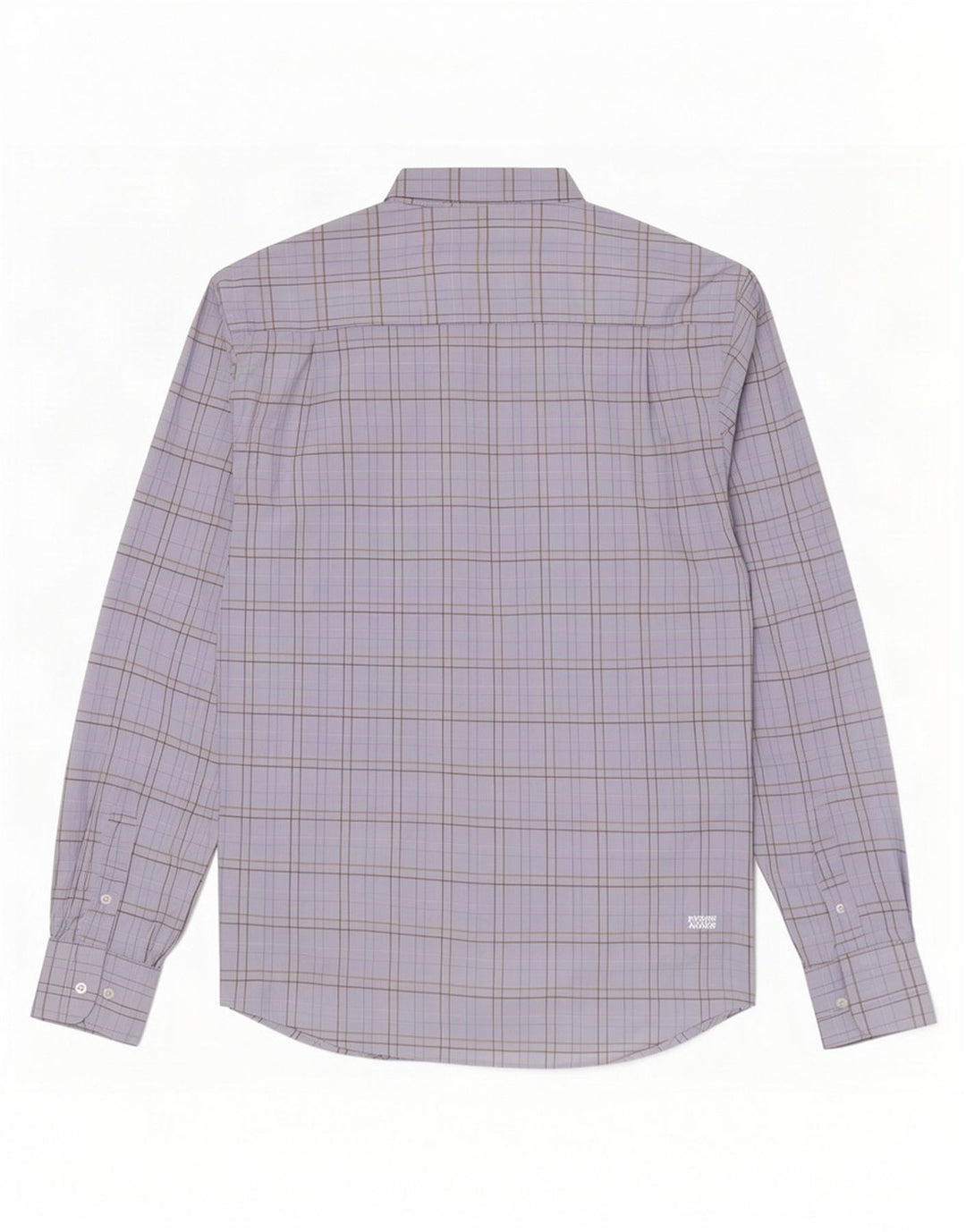Camisa masculina Sergio Tacchini algodão xadrez azul médio