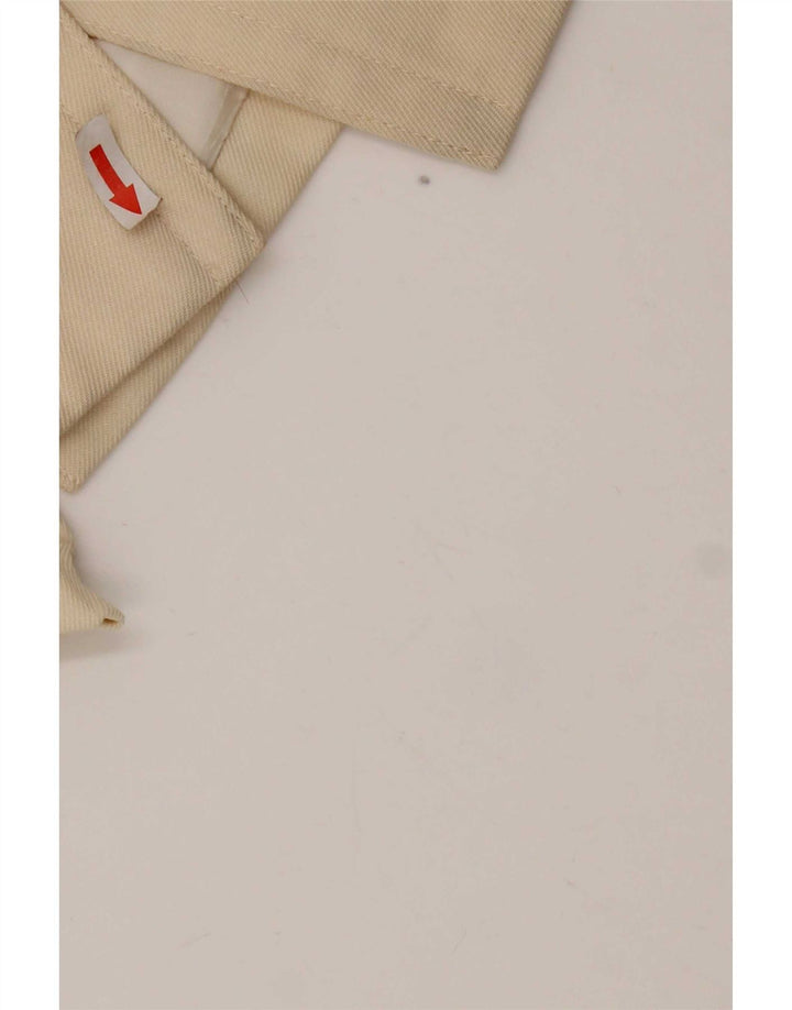 Vintage Womens 3 Button Blazer Jacket IT 46 Large Off White