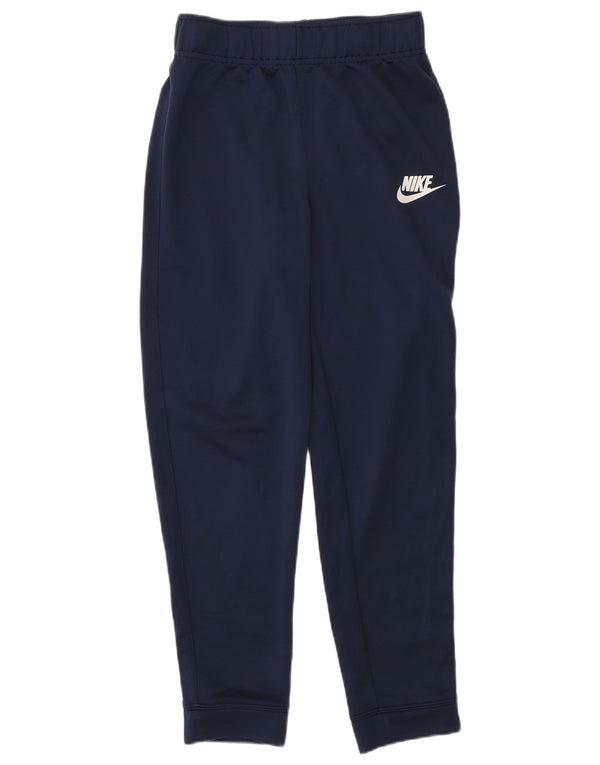 Nike Pantalon de survêtement pour garçon 12-13 ans Bleu marine Taille L