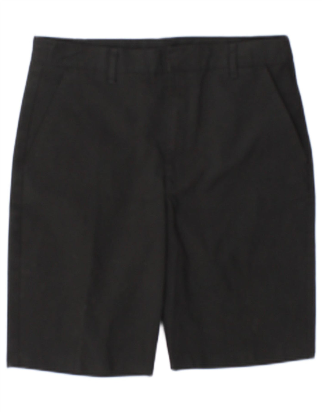 Marks & Spencer Boys Chino Shorts 13-14 Years W30 Black Polyester