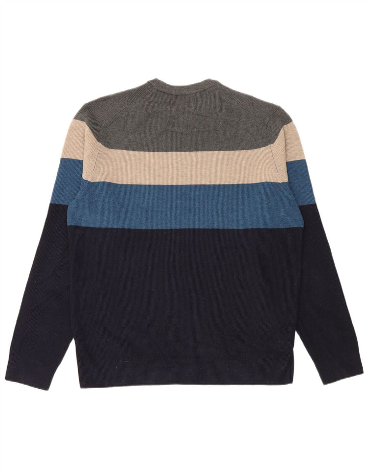 Marks & Spencer Herretrøje med rund hals, stor flerfarvet
